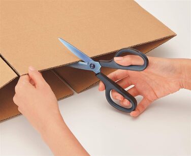 Плюс японські ножиці Fitcut Curve Premium, з титановим покриттям, 175 мм, сині, 5 шт.