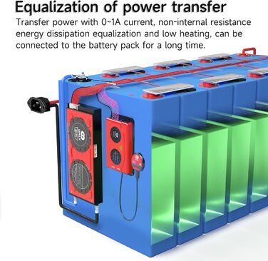 Розумний еквалайзер Daly 16S 1A для балансування групи конденсаторів літій-іонних акумуляторів Lifepo4 LTO, друкованої плати 16S, розумний активний балансувальник 1A