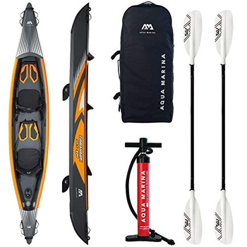 Надувний каяк Aqua Marina Tomahawk Kayak для 2 осіб з 2 веслами 440 см