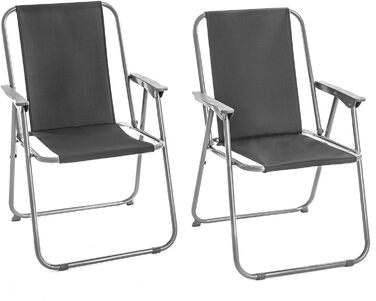 Кемпінгове крісло Складане крісло Комплект з 2 предметів Рибальське крісло для рибалки Директор Пляжне крісло Складане Відкрите