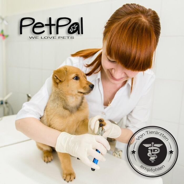 Професійні кусачки для кігтів PetPl для собак та котів якості салону для домашніх тварин - кусачки для кігтів, догляд за кігтями вдома - легкий та безпечний догляд за кігтями вдома завдяки проставці - захисний кожух