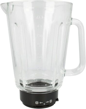 Блендер-глечик, скляний глечик сумісний з /запасною частиною для міксера Krups MS-651089 KB4031 Perfect Mix