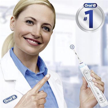 Щітки для електричної зубної щітки Oral-B Sensitive Clean, 6 шт. , дбайливе чищення зубів, ультратонка щетина, насадка для зубних щіток Oral-B