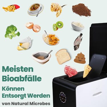 Перша в світі інтелектуальна машина для біокомпосту, постійний фільтр, справжнє компостування, Food Cycler, Become Organic Compost, електричний компостний контейнер, 19L Electric Composter Kitchen