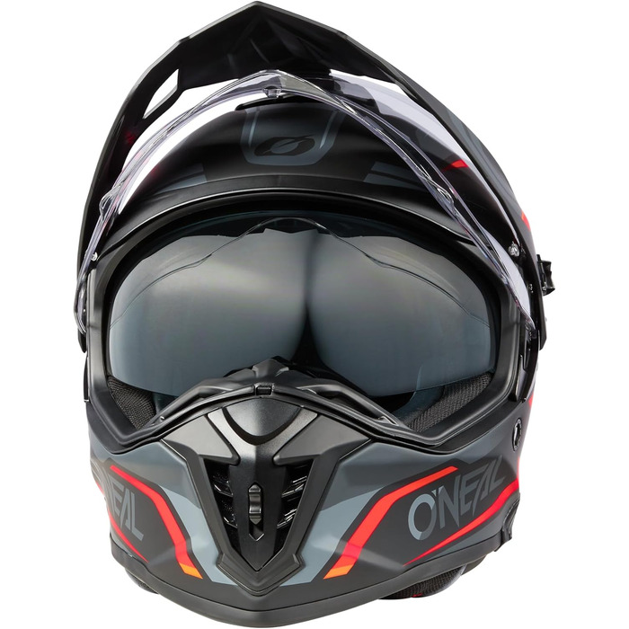 Шолом O&39NEAL A-SRS SOLID Чорний M Чорний/Сірий/Червоний