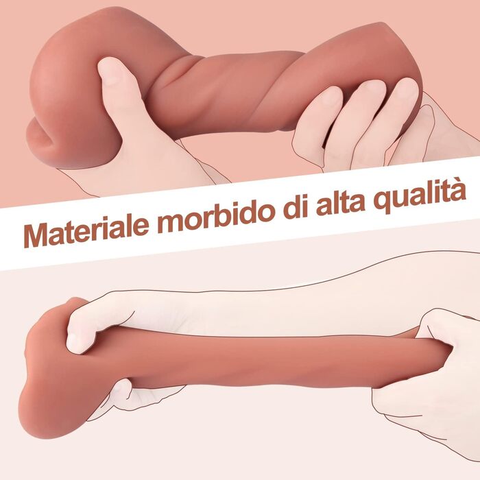 Мастурбатор Banysin 2 в 1 для чоловіків, реалістична 3D вагіна та анус