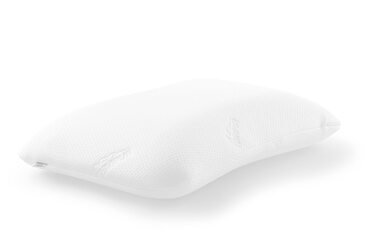 Подушка для сну TEMPUR Symphony з піни з ефектом пам&39яті, ергономічна подушка для підтримки шиї для сну на спині та на боці, жорстка, M (63 x 43 x 12,5 см), Білий M (43 x 63 x 12,5 см) - Односпальний
