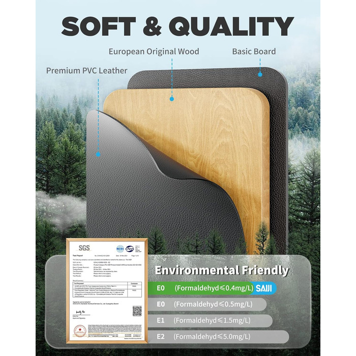 Журнальний столик SAIJI, подвійне використання піднос для сніданку/столик для ноутбука, стійкі U-подібні ніжки, журнальний столик, столик над ліжком, регульований кут нахилу, з відділенням для планшета та тримачем для напоїв, 55 x 39 см, чорний