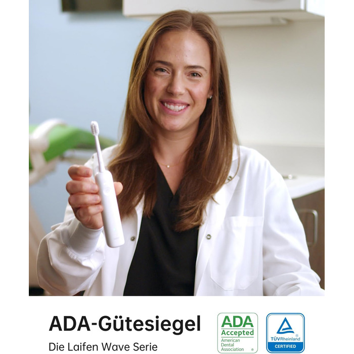 Електрична звукова зубна щітка з осциляціями та вібрацією, 3 насадки, водонепроникна IPX7, дорожня версія (Подарункова коробка з алюмінію, Сірий Космічний)