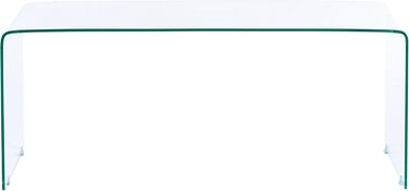 Мінімалістичний журнальний столик Beliani з прозорого скла Kendall