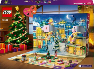 Адвент-конструктор LEGO Friends 42668, 237 деталей
