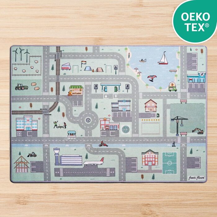 Новий пастельний ігровий килим вуличний 1,4 х 2,0 м kotex 100, без запаху, протиковзкий високоякісний килим для дитячої кімнати /