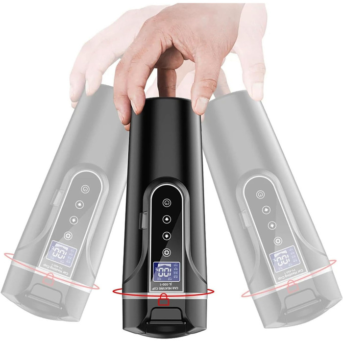 Чайник з підігрівом для автомобіля, міні-чайник для подорожей 12 В, прикурювач, електричний чайник з нержавіючої сталі 304, колба-