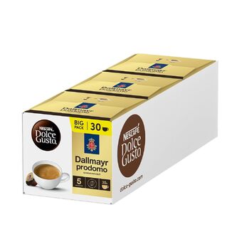 Кавові капсули NESCAF DOLCE GUSTO DALLMAYR prodomo, упаковка з 3 шт. (3 x 30 капсул)