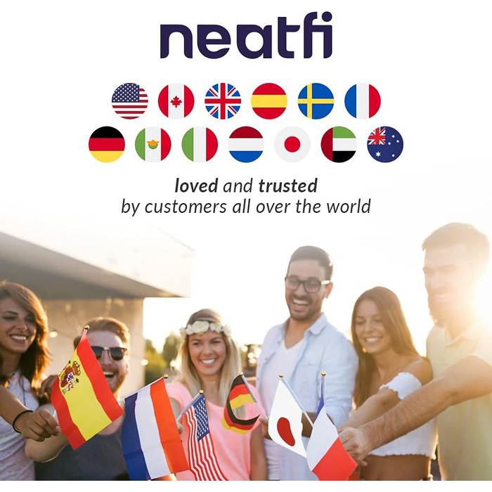 Робоча лампа Neatfi Elite HD XL, європейська вилка, неполярне затемнення, кілька рівнів яскравості, ергономічний дизайн (без CCT із затиском, білий, 58 см) 58 см без CCT із затискачем, білий