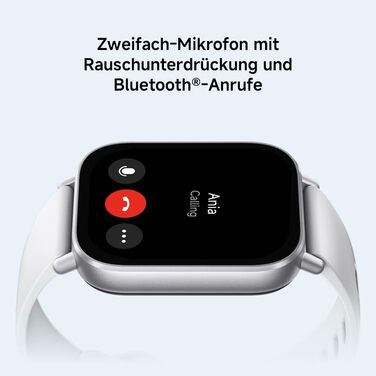 Розумний годинник Xiaomi Redmi Watch 5 Active, 2.0-дюймовий РК-дисплей, 18-денний час роботи від батареї, понад 140 спортивних режимів, відстеження серцевого ритму та SPO, водонепроникність 5 атм, Bluetooth-дзвінки, фітнес-трекер, моніторинг сну Redmi Wat