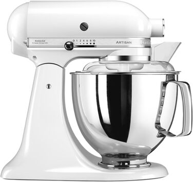 Кухонний комбайн KitchenAid Artisan 4,8 л білий