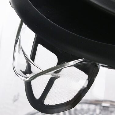 Скляний чайник EMERIO ємністю 1,7 л 2200 Вт синє світлодіодне внутрішнє освітлення підставка на 360 Переможець тесту Ціна/якість д