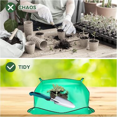 Набір садових інструментів Gartenwerkzeug, 9 предметів, з практичним чохлом для зберігання та антиковзною ручкою ідеальний подарунок для садівників та садівниць.