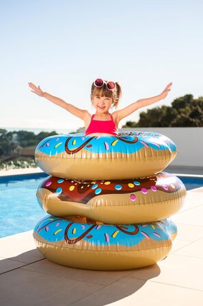 Кільце для плавання Bestway Donut Ø 107 см, асорті