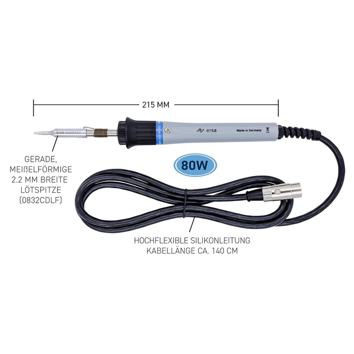 Паяльник ERSA Basic Tool 80 Вт