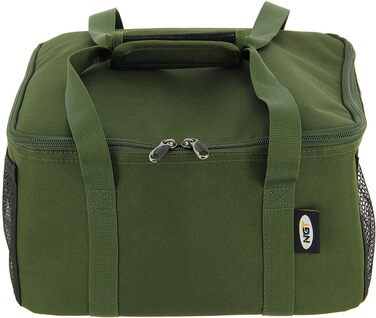 Ізольована сумка з посудом для рибалок чашки, столові прибори, тарілки та банки сумка-холодильник ідеально підходить для місць для риболовлі, кемпінгу та активного відпочинку, набір рибальського посуду, розкішний набір продуктів