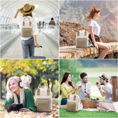 Рюкзак жіночий невеликий, водонепроникний міський рюкзак сумочка 2 в 1 з USB-портом для зарядки, міні-сумка рюкзак рюкзак жіночий