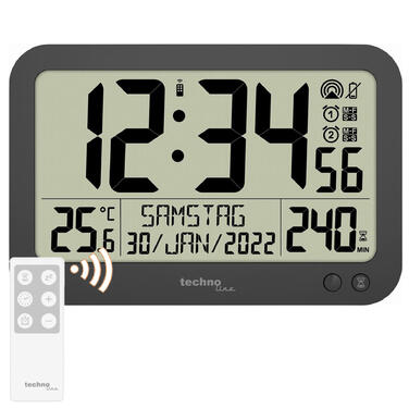 Годинник настінний Technoline WS8026 Black (WS8026)