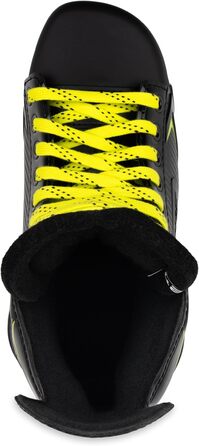 Ковзани Graf G105 шт. чорно-жовті, хокейні, розмір 28