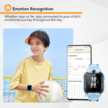 Для дітей з GPS та телефоном, Дитячий Smartwatch з HD відео та голосовими дзвінками, Дитячий GPS-годинник, Водостійкість IPX8 для плавання (Синій, Z7) Синій Z7, 7 Kids Smartwatch, 4G Smartwatch