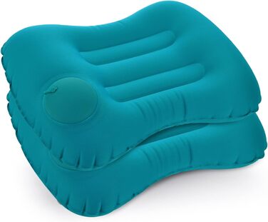 2 Pieces Made of Cooler Fabric Lightweight Travel Pillow for Outdoor, Hiking Pillow, Blue 43 x 28 cm, 2 Pieces Made of Cooler Fabric Lightweight Travel Pillow for Outdoor, Hiking Pillow, Blue 43 x 28 cm