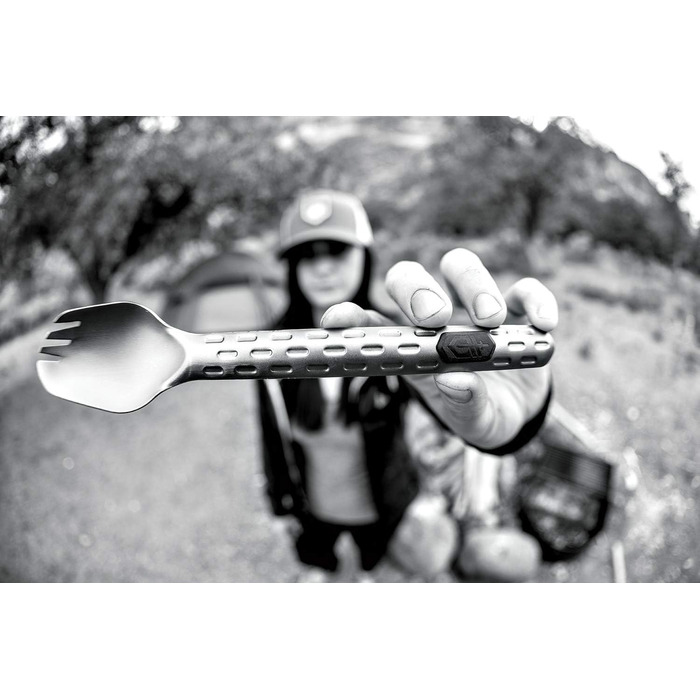 Багатофункціональна виделка Gerber з універсальним набором, Devour, чорна, сіра, 31-003419