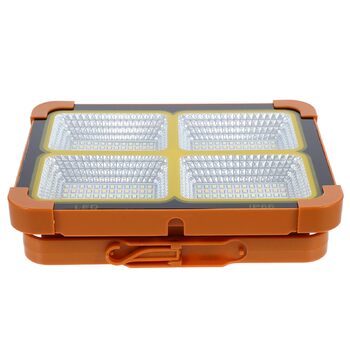 Портативний магнітний світлодіодний робочий ліхтар Angooly з сонячною акумуляторною батареєю, вибухобезпечний, для кемпінгу, риболовлі та надзвичайних ситуацій