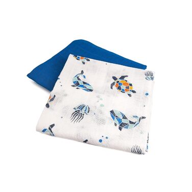 Органічні муслінові пелюшки 70x70 см з 100 бавовни (органічні), серветки для відрижки, без оптичних відбілювачів, безпечні для шкі