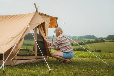 Намет Altai на 3 особи Панорамний намет для глемпінгу з оглядом 270 Ідеальний намет для кемпінгу на свіжому повітрі для фестивалів, намет для глемпінгу та хребта, водонепроникний намет на 3 особи Розкішний намет Намет для кемпінгу