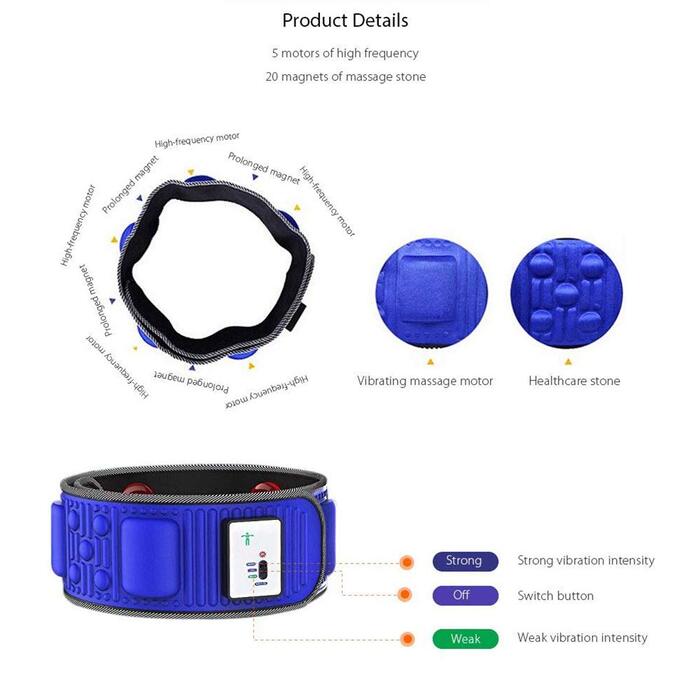 Електричний пояс для схуднення Жиросжигающий масажер для схуднення Інструменти для схуднення та видалення жиру