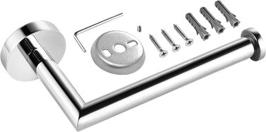 Тримач для рулонів туалетного паперу HITSLAM, тримач для рулонів туалетного паперу з нержавіючої сталі для кухні та ванної кімнати