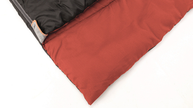 Спальний мішок Easy Camp Astro L/+6°C Black Left (240144)