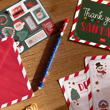 Різдвяний набір стираних гелевих ручок LEGAMI, зимове видання набір Лускунчик із 3 стираними гелевими ручками Лускунчик, Балерина та Мишачий король