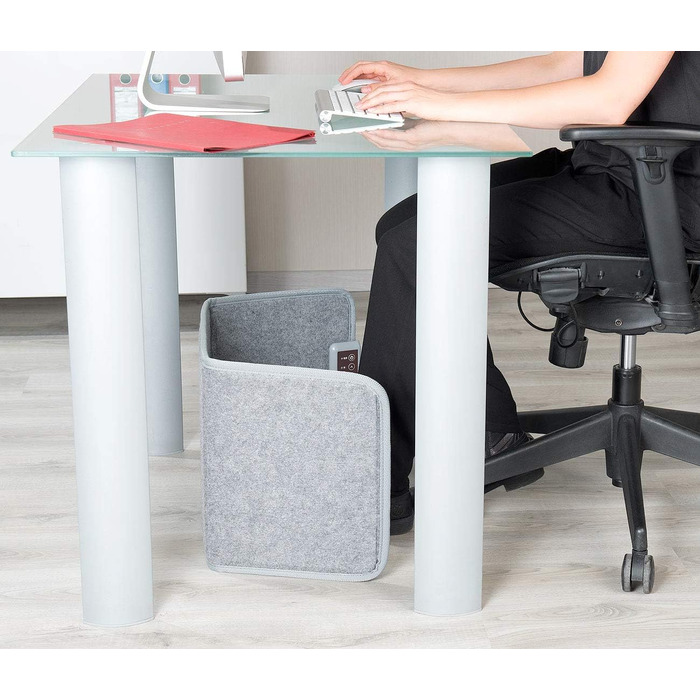 Складаний інфрачервоний обігрівач Sichler Household Appliances Складана інфрачервона нагрівальна панель далекого діапазону, до 65 C, 85 Вт, розмір S (інфрачервона нагрівальна панель, нагрівальна стіна, обігрівач)