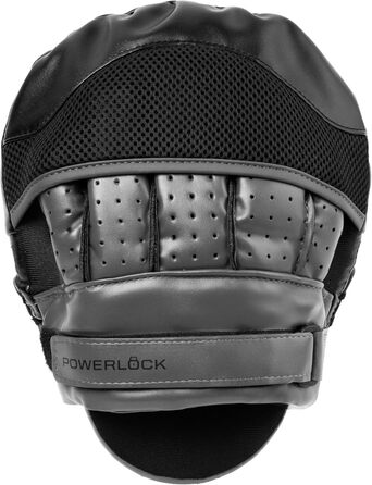 Захисні рукавиці Everlast Unisex для дорослих Powerlock Focus Mitts, чорні, один розмір