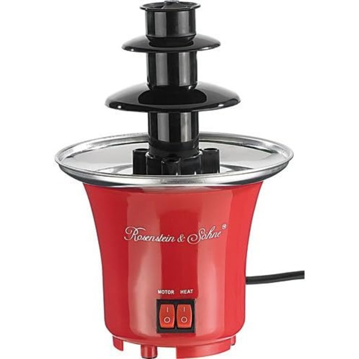 Шоколадний фонтан Rosenstein & Shne Міні-шоколадний фонтан (шоколадний фонтан, шоколадний фонтан, шоколадні набори для фондю)