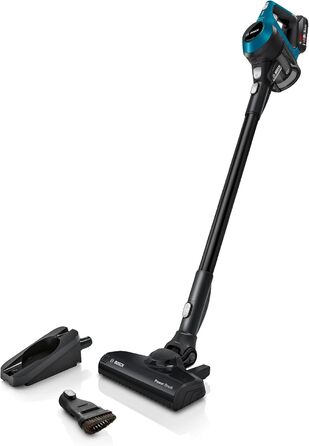 Акумуляторний пилосос Bosch Unlimited Series 6 BKS6111P, акумуляторний вертикальний пилосос, без мішка, легкий, гігієнічний фільтр