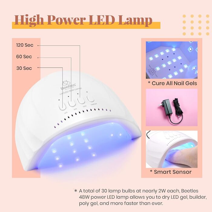 Стартовий набір Beetles Gel Polish (6 кольорів)