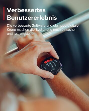 Спортивний годинник SUUNTO Race - смарт-годинник для активного відпочинку на природі, яскравий AMOLED-дисплей 1,43 дюйма із сапфіровим склом, зручне керування заводною головкою та кнопками, точний двочастотний GPS, тривалий час роботи від батареї, водонеп