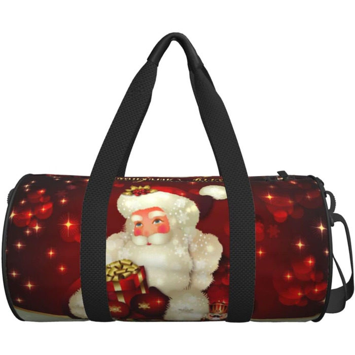 Яскрава дорожня сумка з написом З Різдвом, спортивна сумка для чоловіків та жінок, сумка-мішок, спортивна сумка