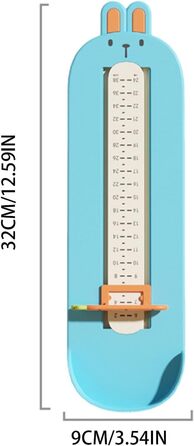 Вимірювач розміру взуття OLCANA для дітей, Вимірювач розміру взуття, Вимірювач взуття, Лінійка для вимірювання стопи, Вимірювальна лінійка для хлопчиків, малюків, дітей