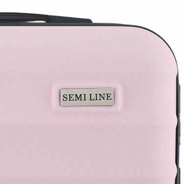 Валіза Semi Line 20' (S) Pink Cream (T5632-1)