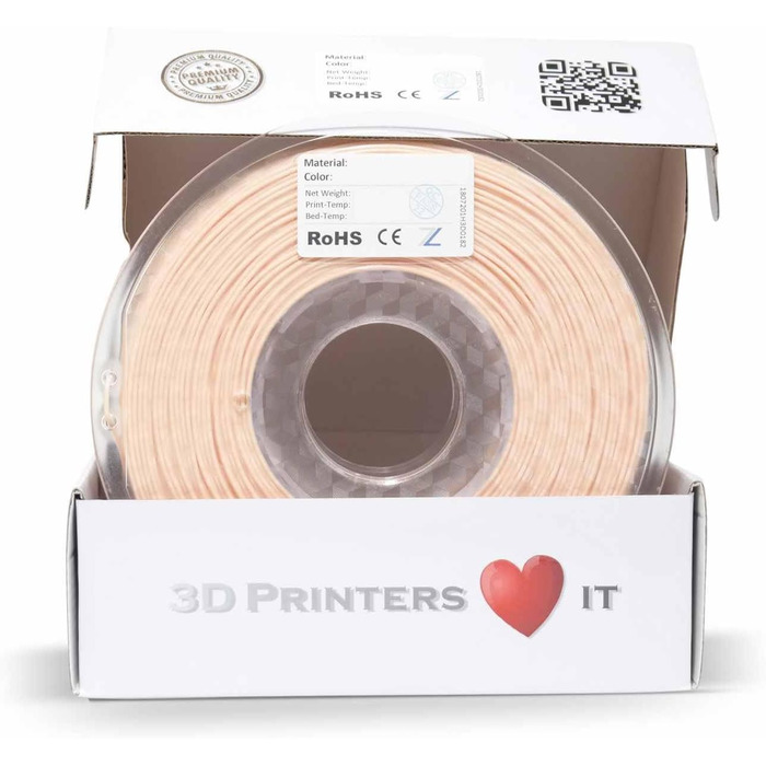 Мм БЕЖЕВИЙ, КОЛІР ШКІРИ 1кг - високоякісний нитка для 3D-друку, легка в обробці, ідеальна для моделей та прототипів, 3D PLA 1.75