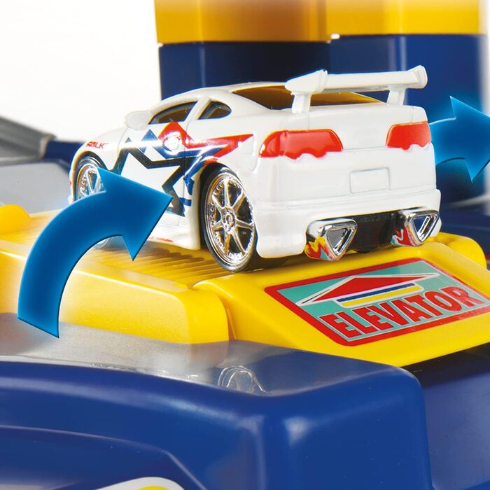 Поверховий гараж для дітей з гаражем, пандусами, канатами, ліфтом, заправкою та буровою станцією дитячі іграшки 3 роки, 6-
